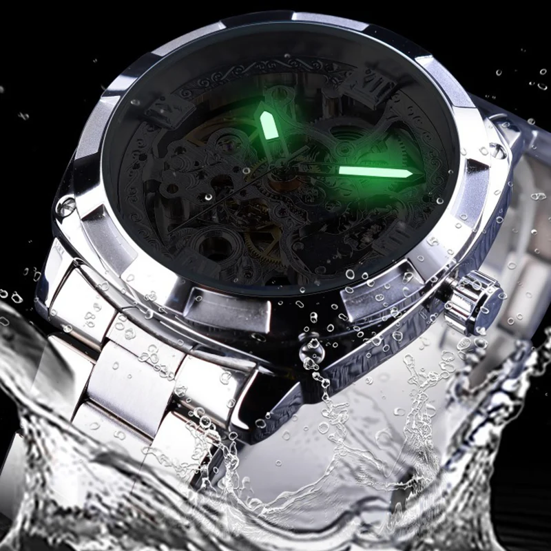 Montre mécanique à mécanisme apparent – Image 2
